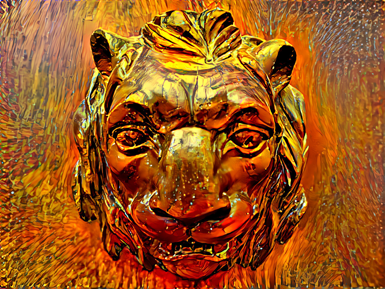ornamental lion's head