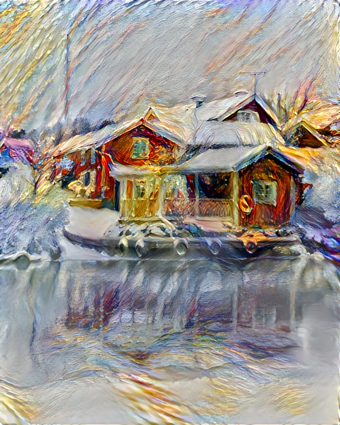 Winter by Lake