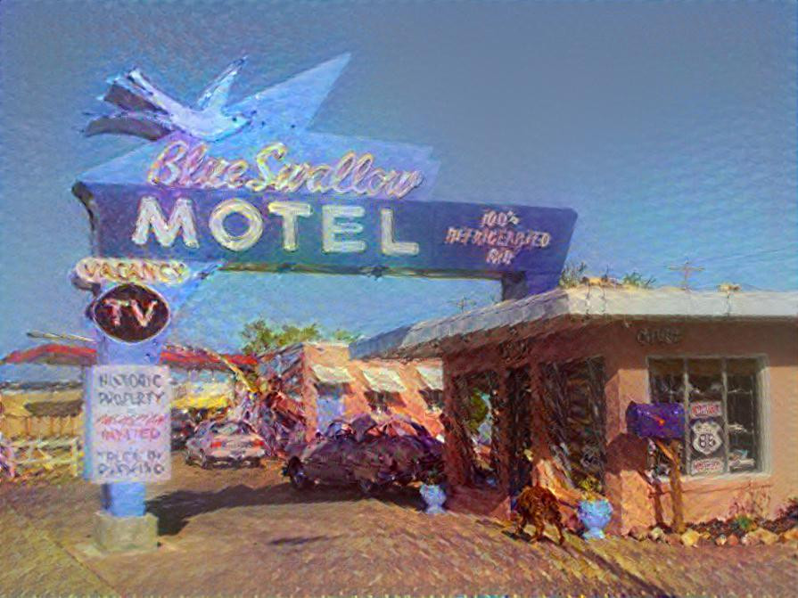 Route 66 "Blue Swallow" Motel