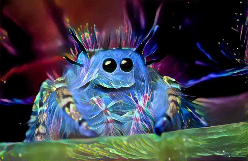 Hairy the Happy and Polite Spider