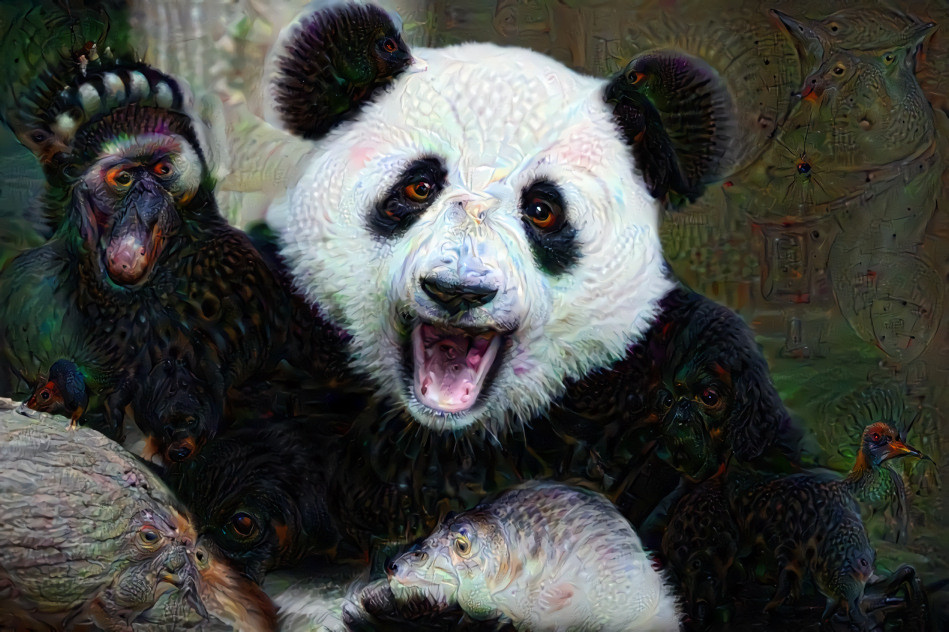 Swirly Panda