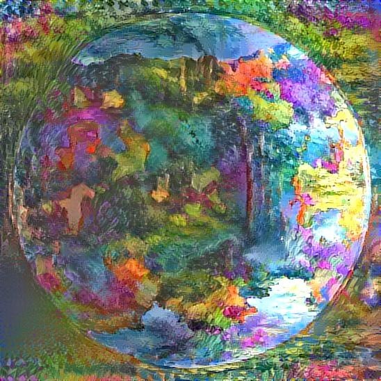 world in a bubble