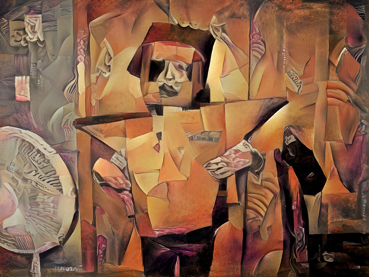 Cubist Robot Kid