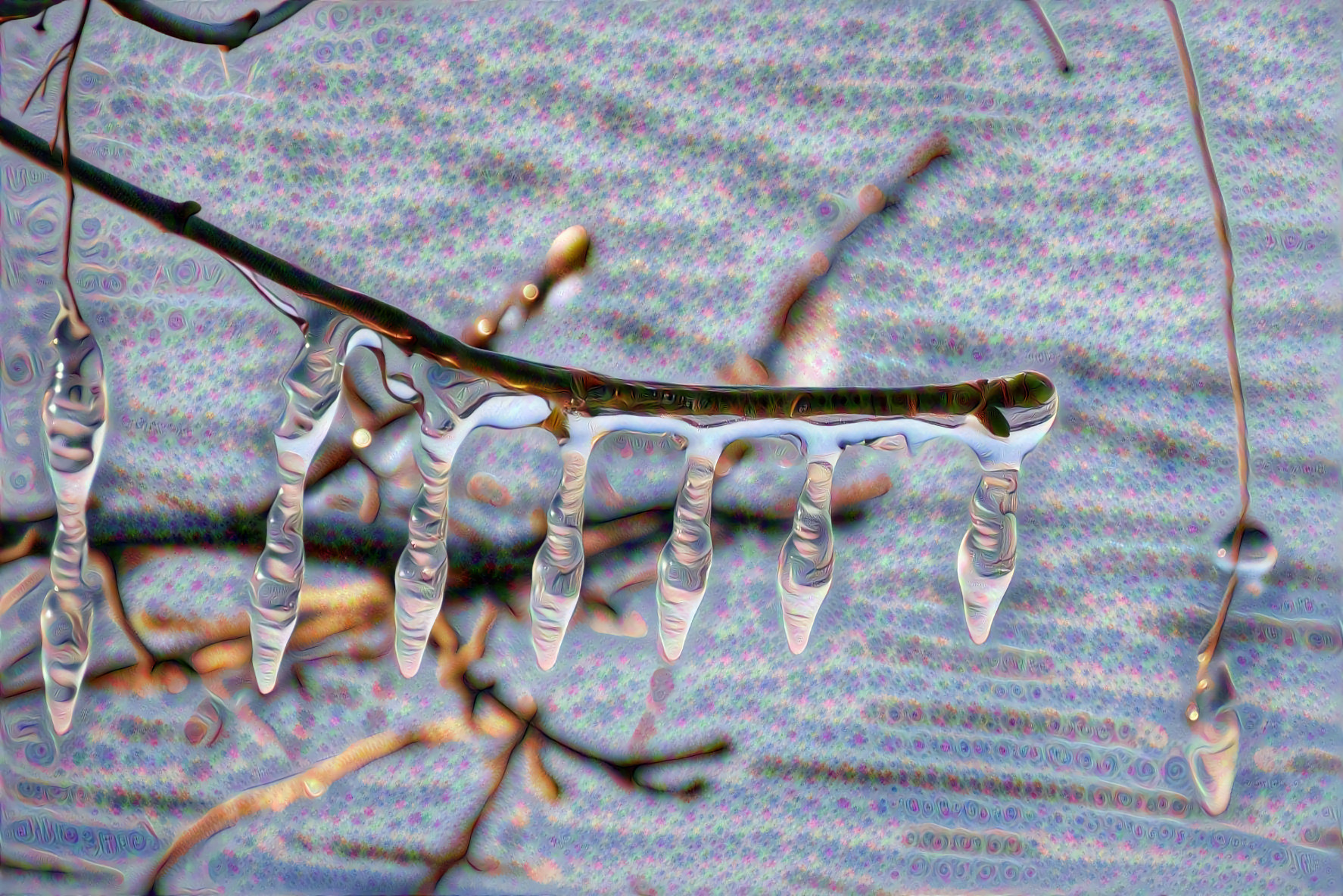 Frozen Twig Icicle