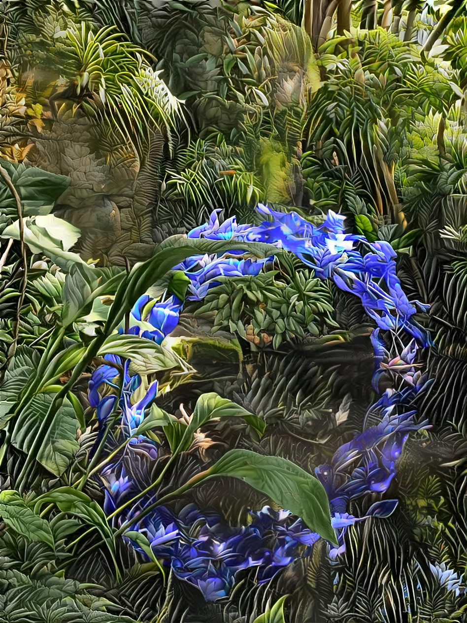 Chihuly glass exhibit - Missouri Botanical Gardens