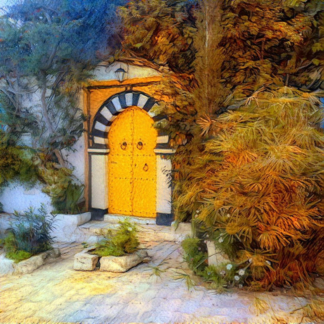 Yellow Door Sidi bou saïd by Tyna