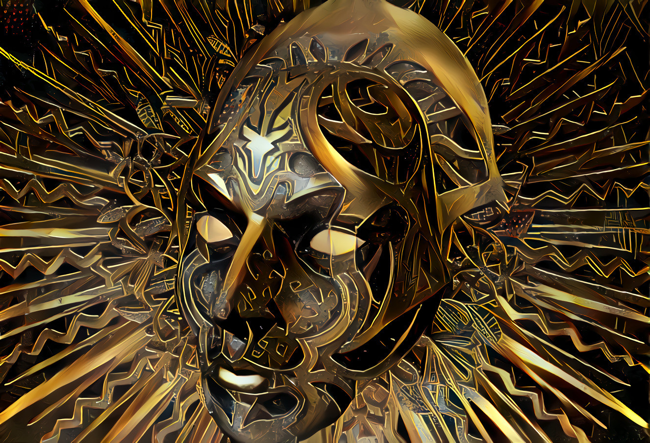 Bronze Mask of God Castlevania [1.2 MP]