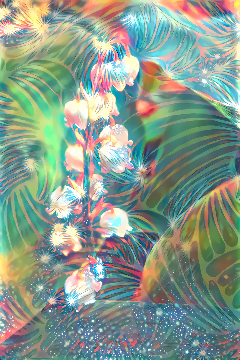Lily of the valley 2 overlaid 2 fractals 55
