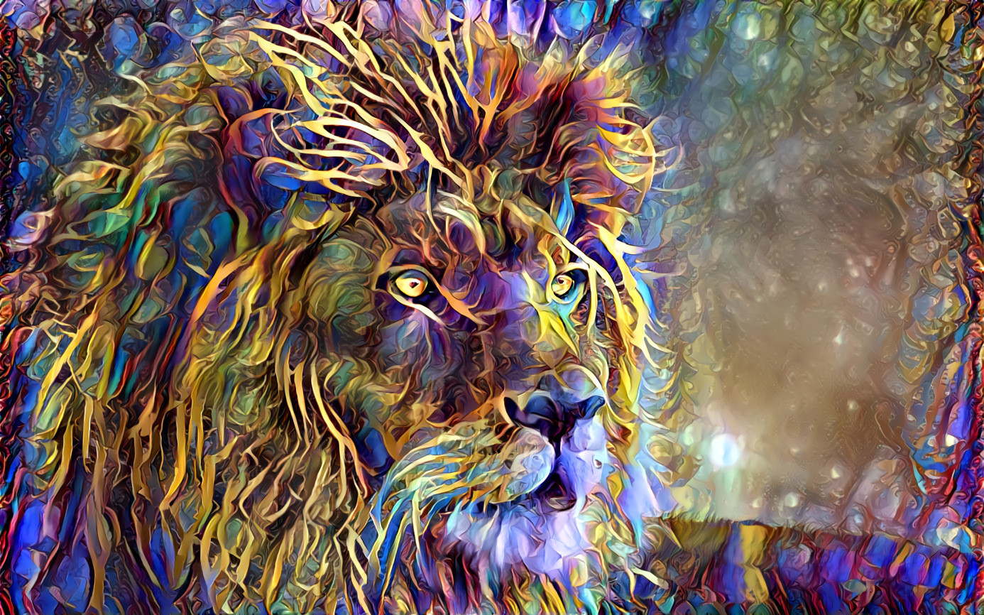 Lion in Color [1.2MP]