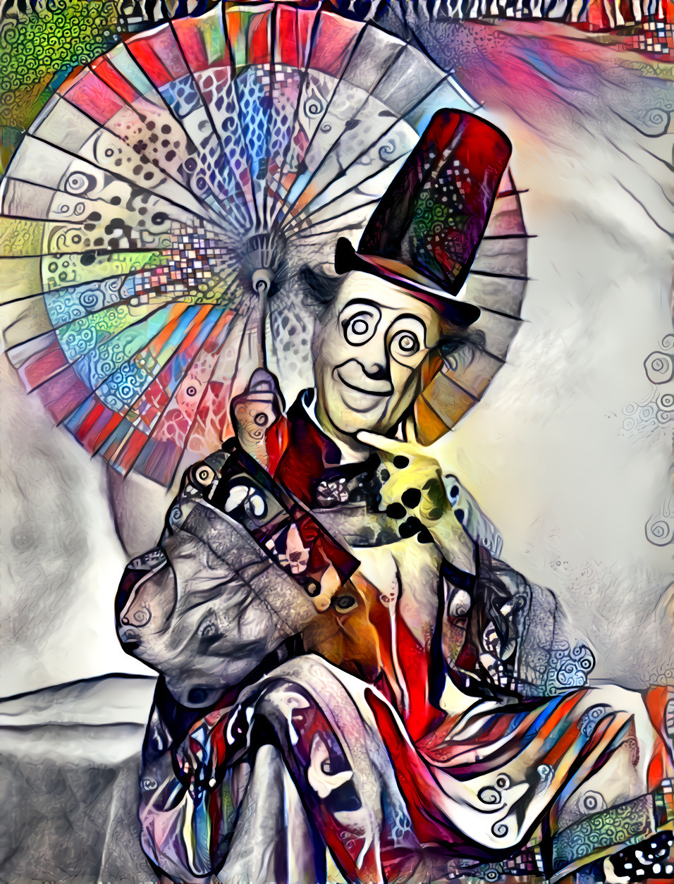 “In the gardens of memory, in the palace of dreams, that is where you and I shall meet” ― the mad hatter (Picture is of Ed Wynn, was an American actor provided the voice of the Mad Hatter in Walt Disney's Alice in Wonderland.