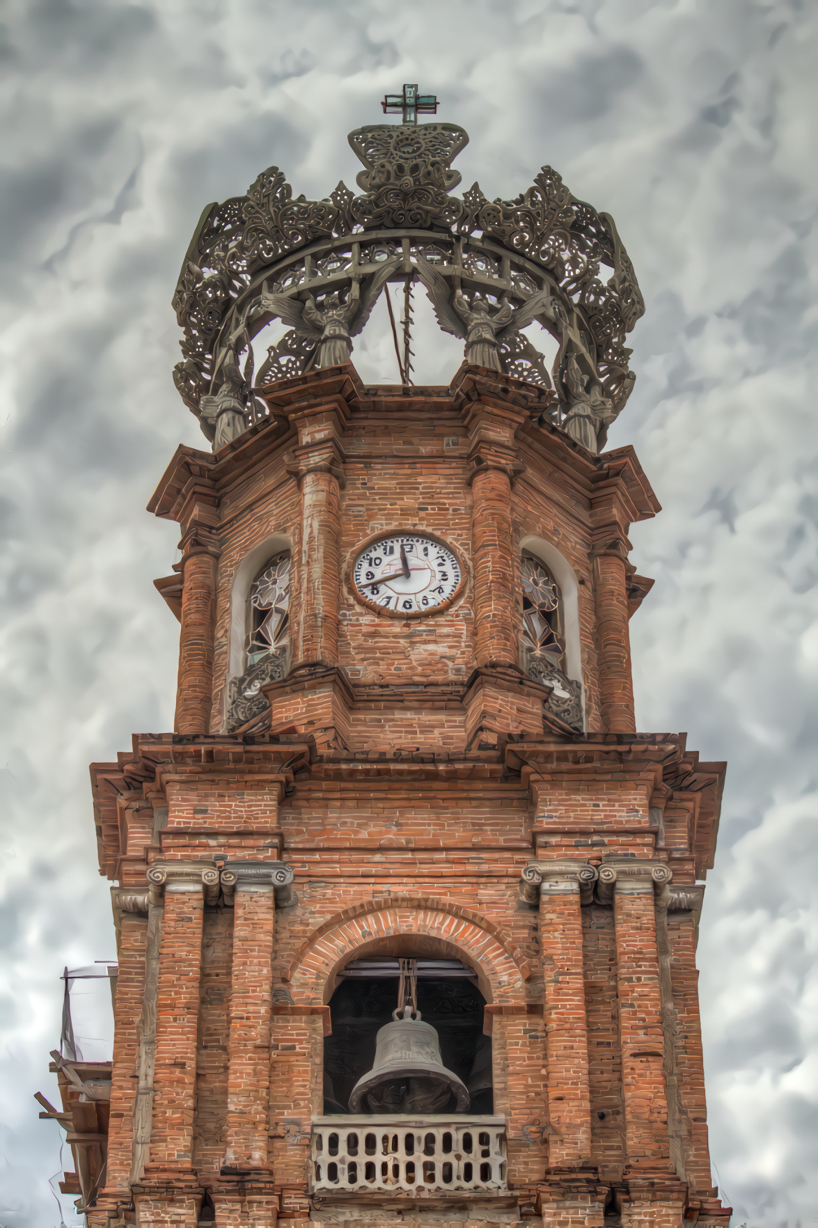 Ornate Church Bell Tower