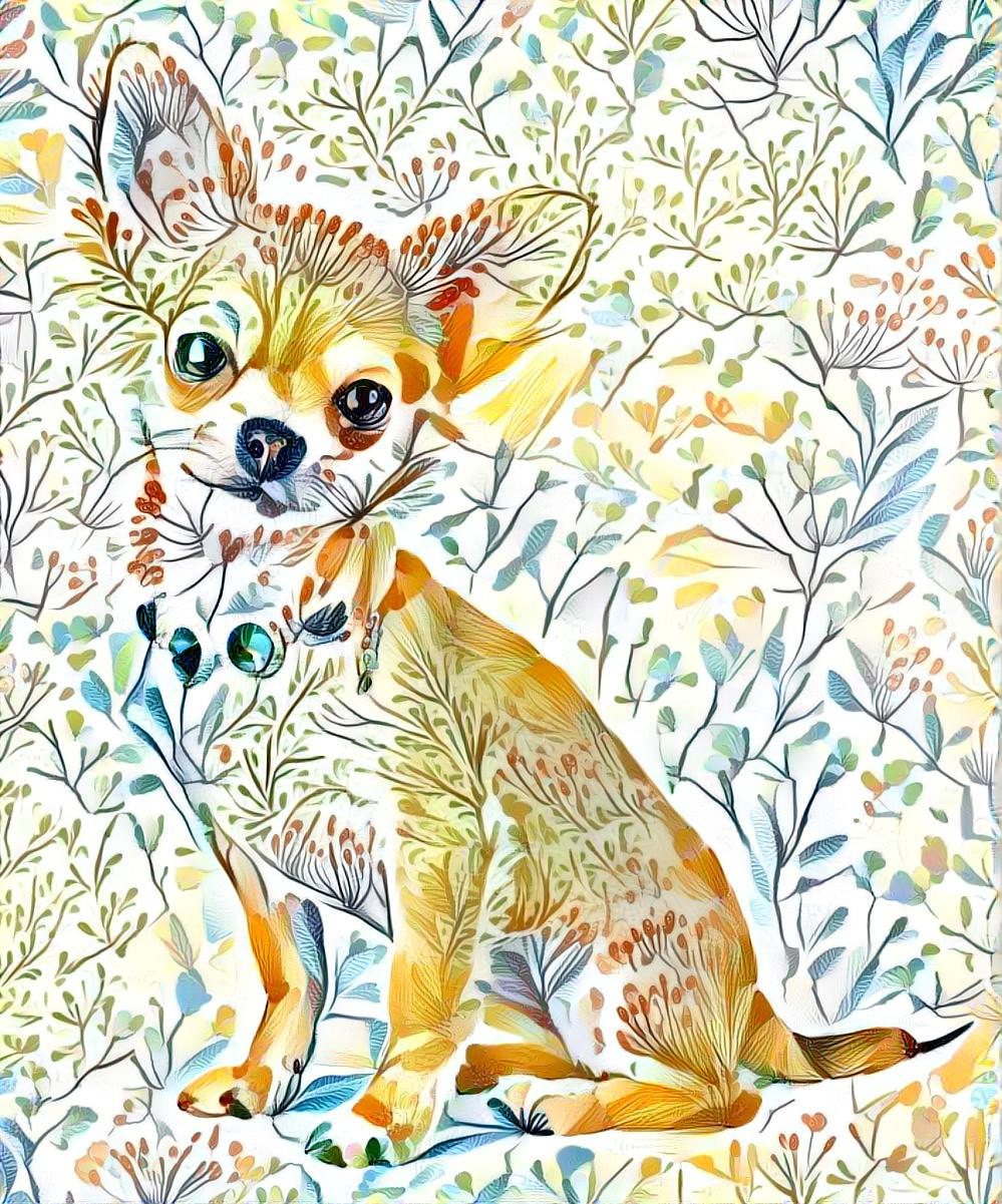 Flower Chihuahua 