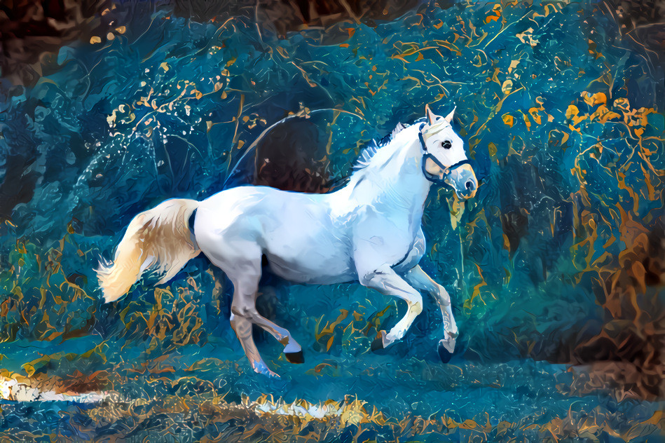 White Stallion.