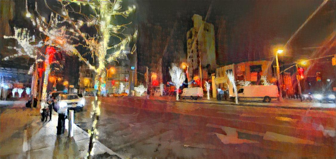 Chatham Square (Night)