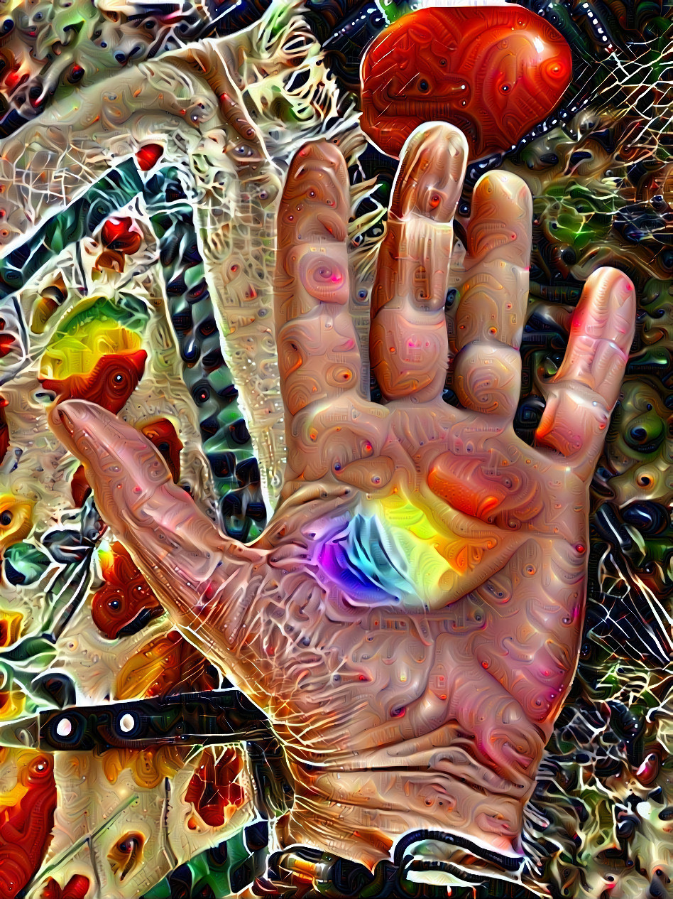 Crystalised energy in my hands