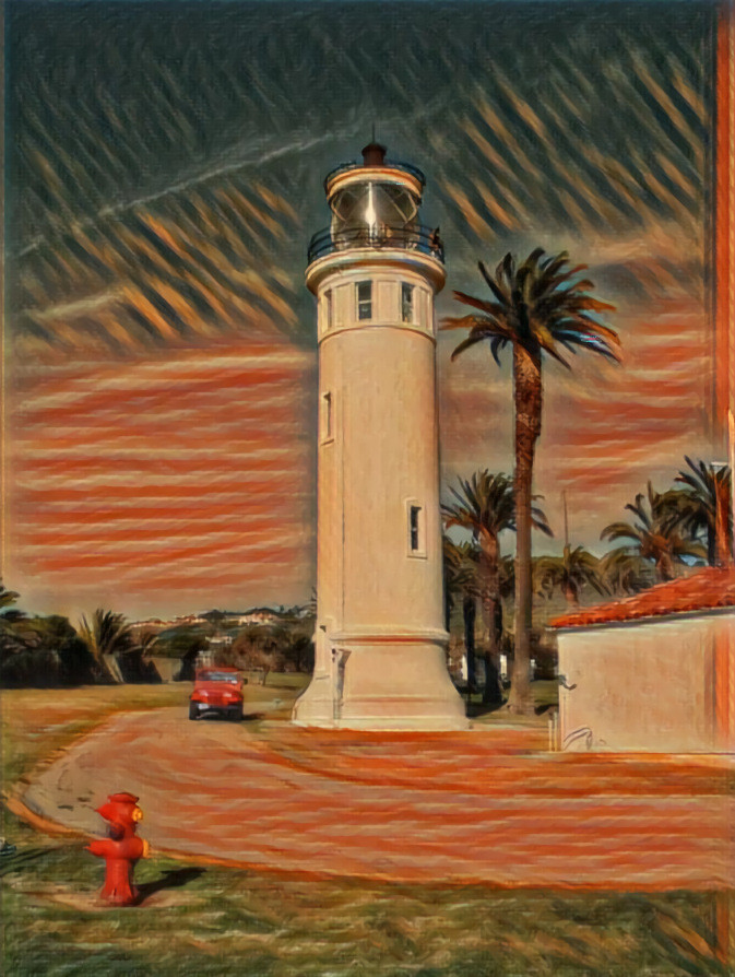 Point Vicente Lighthouse, My Jeep, Palos Verdes, Ca.