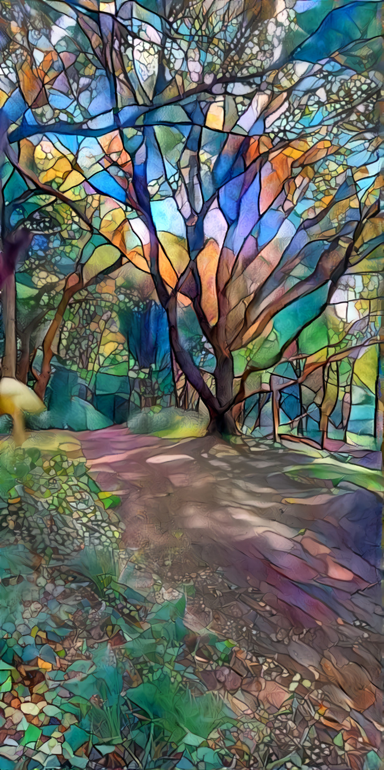Stained Glass Forest 