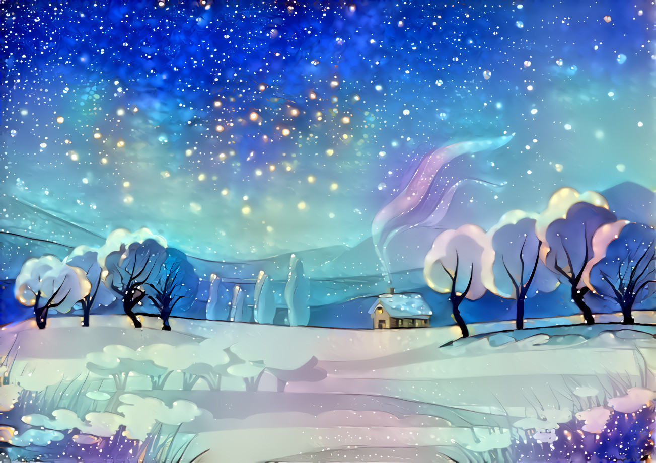 Starry Snowfall