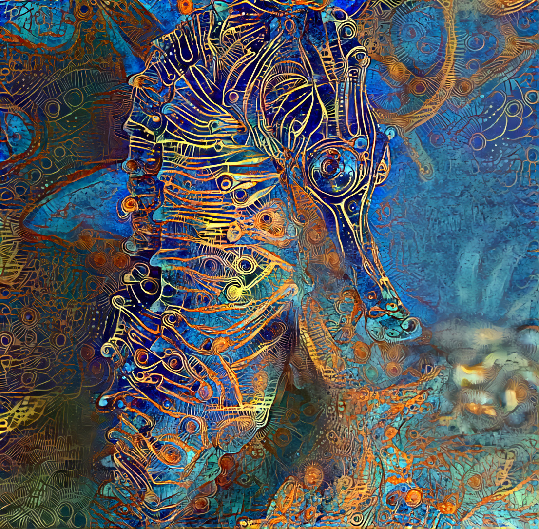 Striped Seahorse 