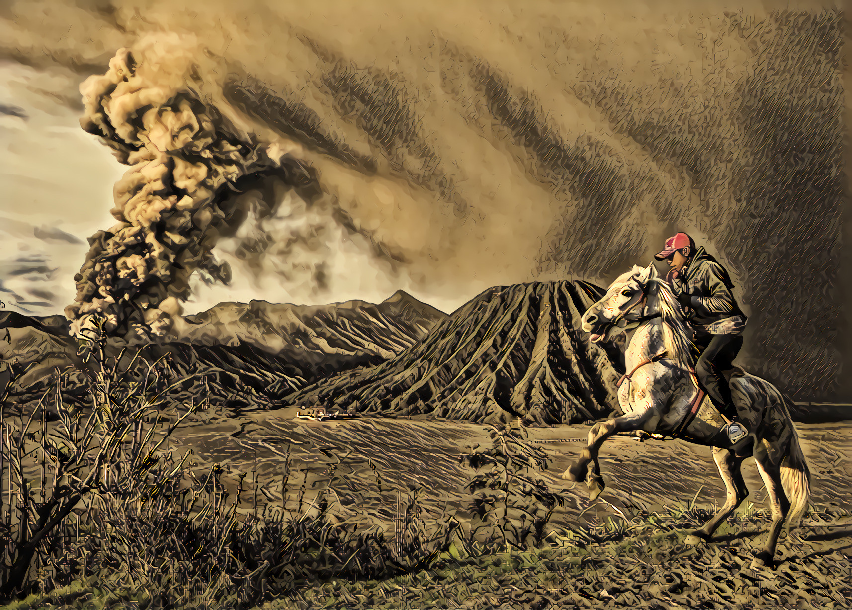 Mt. Bromo © Reynold Devantara National Geographic