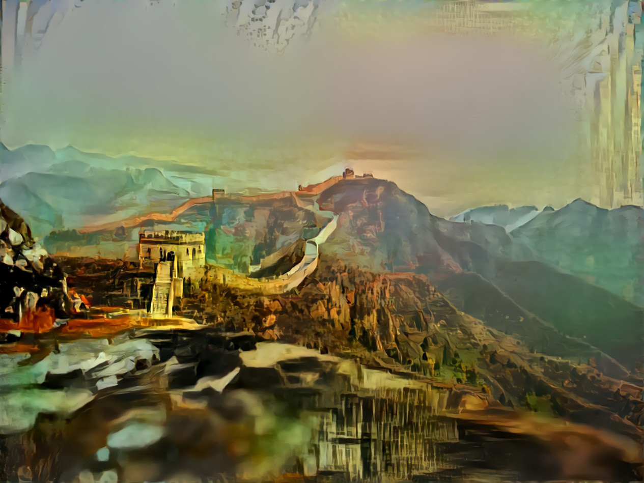 Great Wall of China, original image by myself
