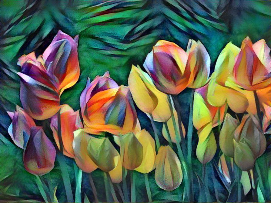Tulips in Color
