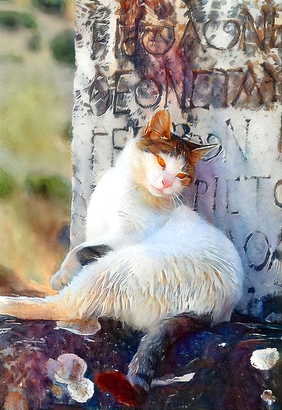 Cemetery Cat