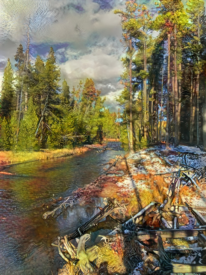 The Firehole River, Yellowstone (Style by Sylverdali) #2