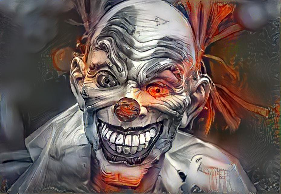 Crazy Clown Art