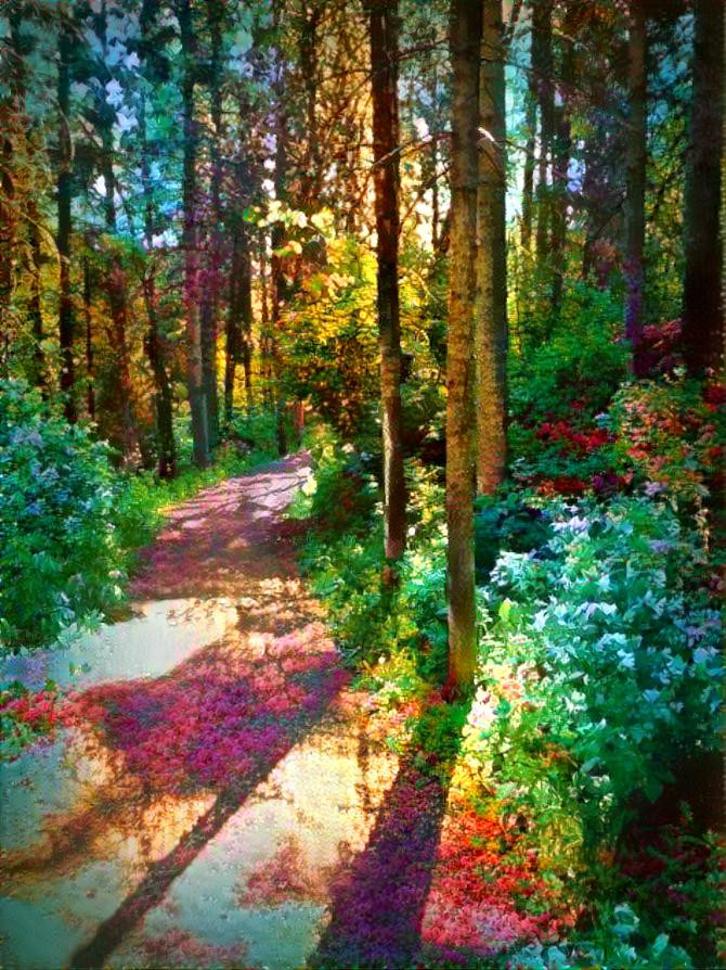 A path in the woods