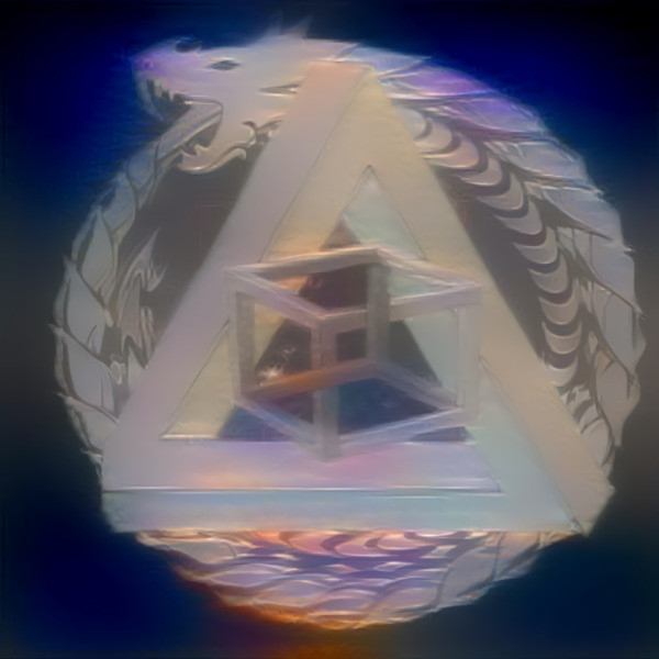 Illsuory Alchemy - Ouroboros, Penrose Triangle, Necker Cube