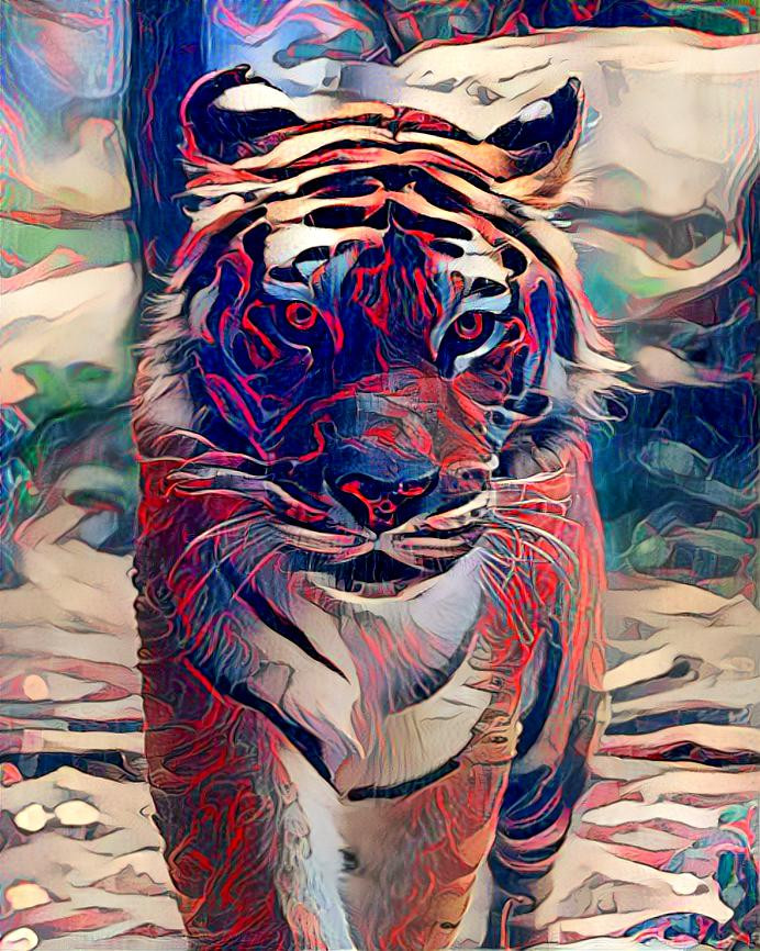 warped tiger