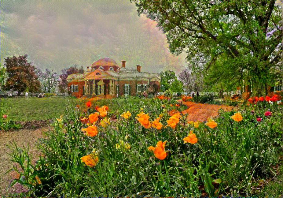 Monticello in Springtime