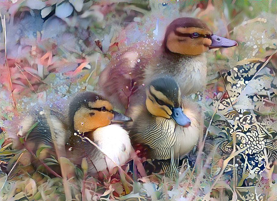 Three Little Ducks...