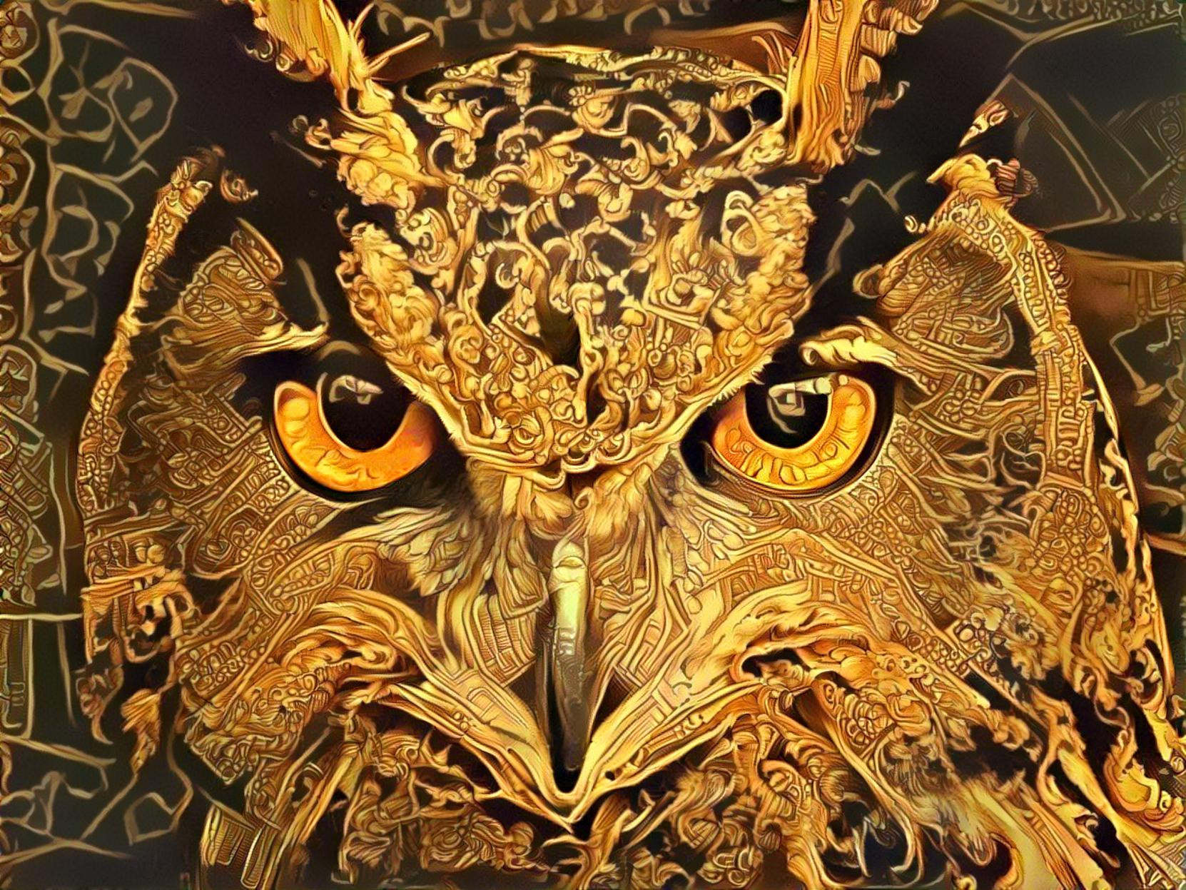 Golden Owl  [FHD]