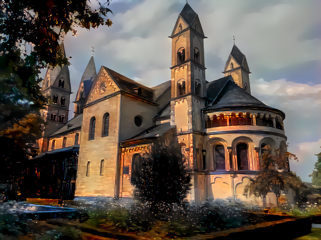 Basilica St. Kastor at Koblenz - Photo taken yesterday