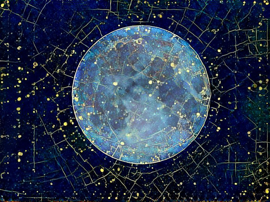 Starry moon
