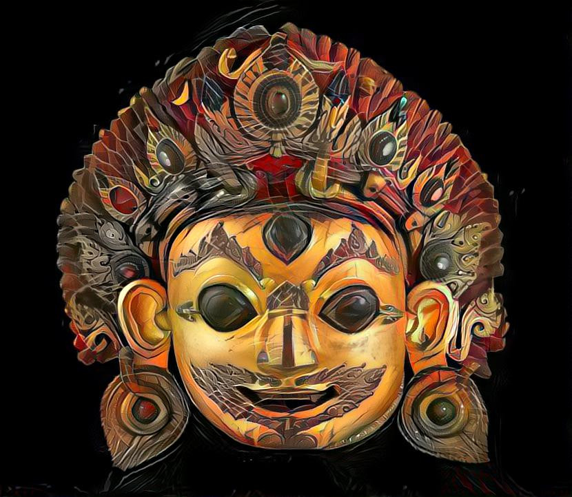Head of Bhairava, Nepal