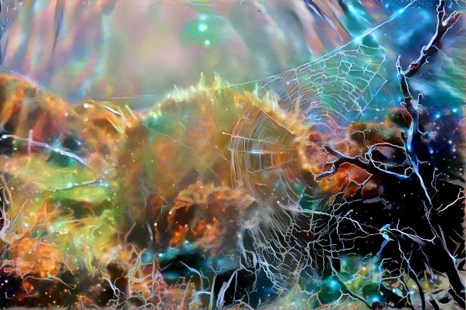 Amazing spider web