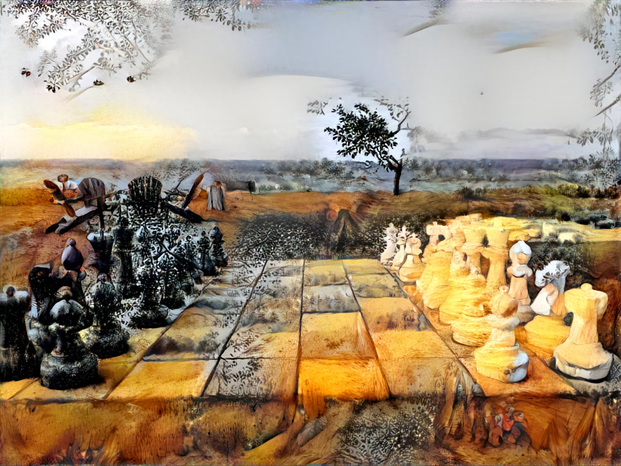 San Simeon Chessboard