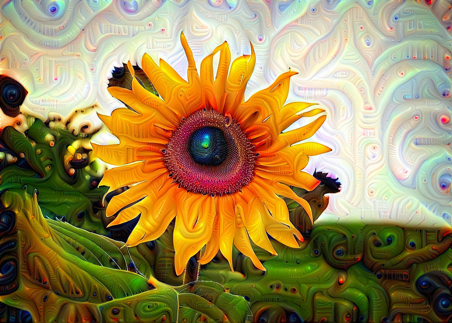 Surreal Sunflower