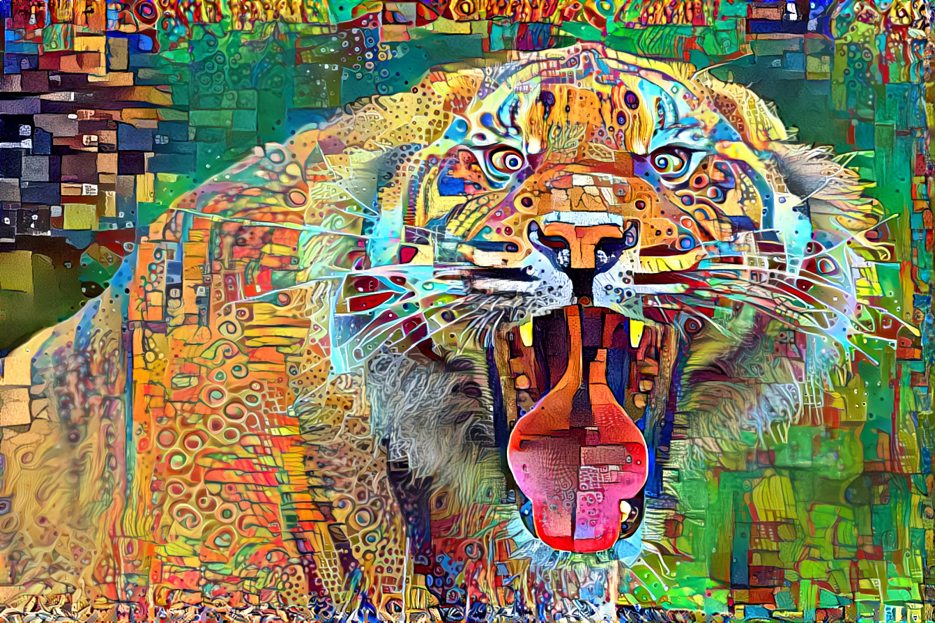 Tiger goes Hundertwasser