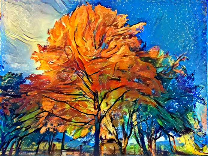 October tree