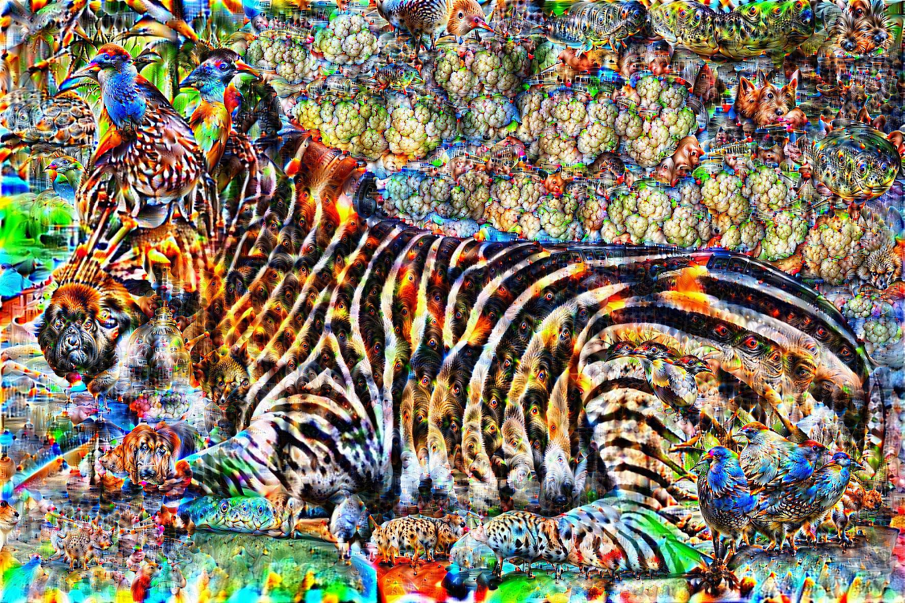 Final Frame for Deep Dream Animation WILD KINGDOM https://youtu.be/CnfCk2THeqQ
