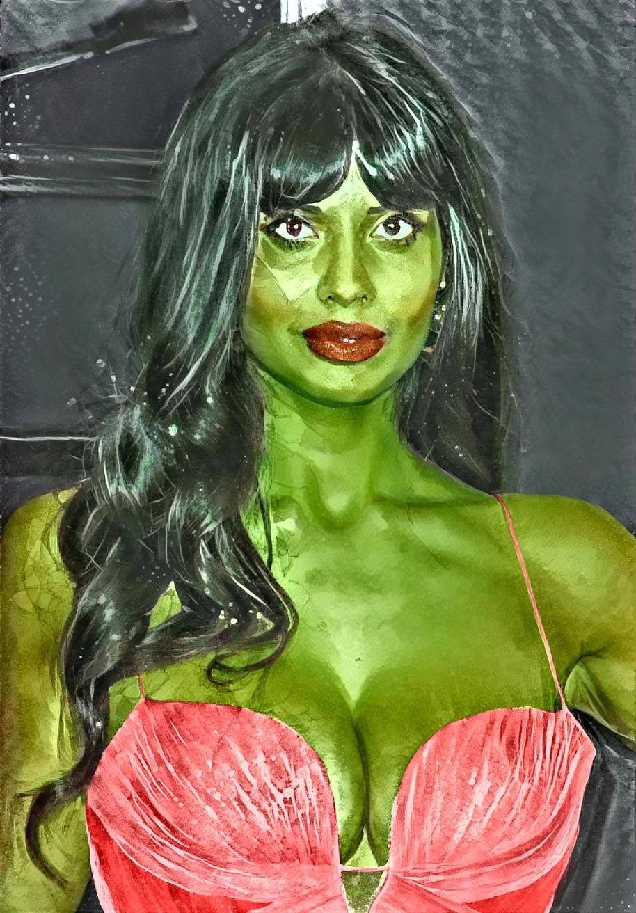 Jameela Jamil as She-Hulk 