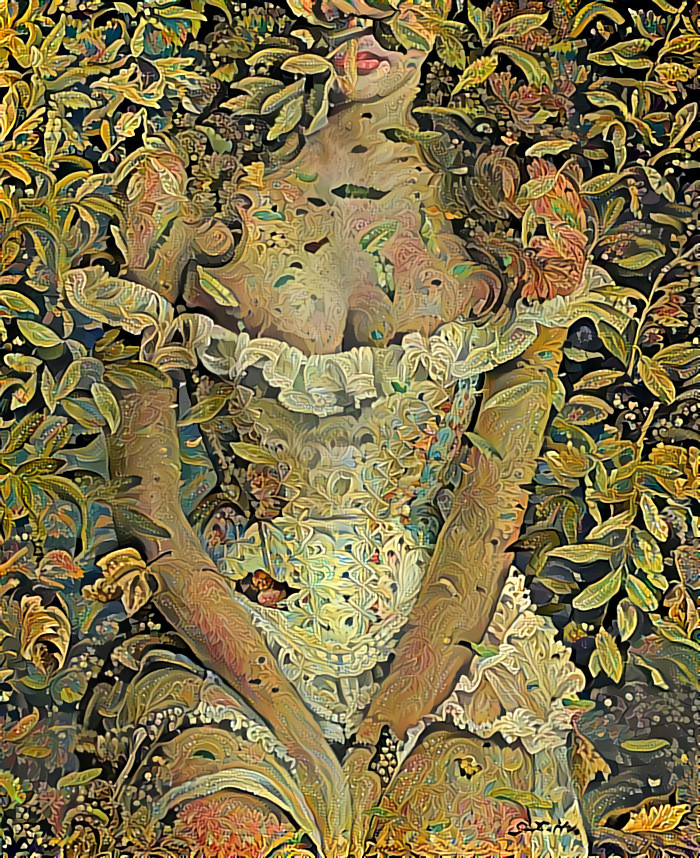 ''Mrs. Brown in the Autumn'' _ source: artwork by Santos Hu (胡文賢) _ (200110)