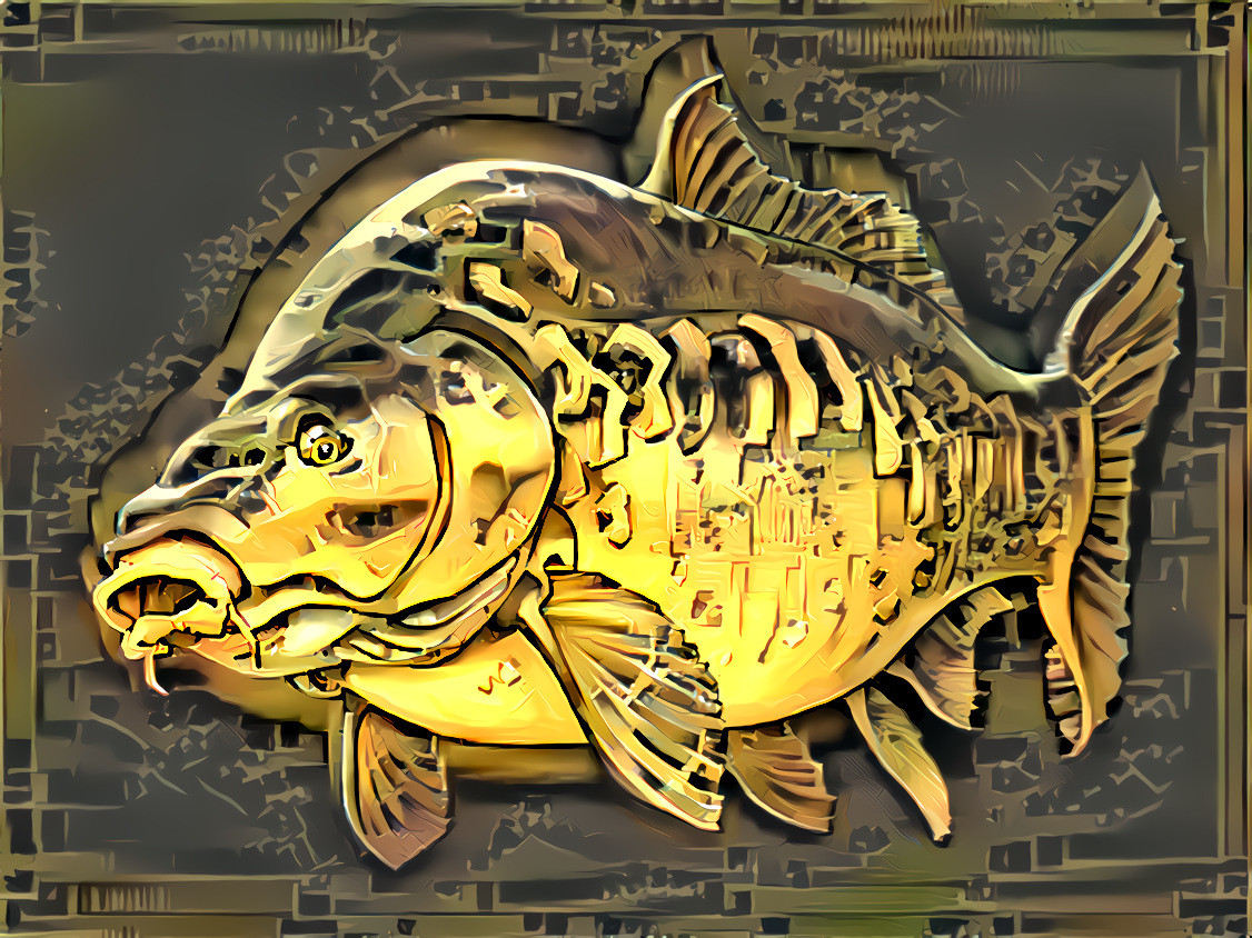"Mechanical Gold Fish. First." Tautvydas. (based on Tommy Kinnerup's work)