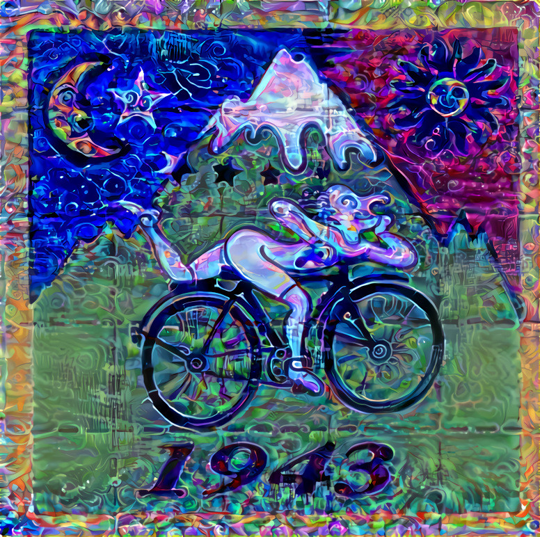 acid trip hoffmann lsd 25  bicycle 1943