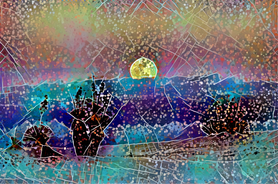 sunset mosaic