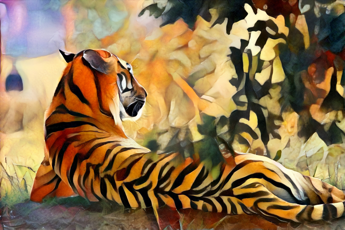 Resting Tigress